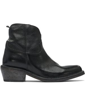 Moma Dallas 50Mm Ankle Boots - Black