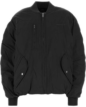 Isabel Marant Cotton Blend Oversalize Bomber Coleen Bomber - Nero
