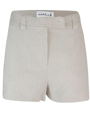 Marella Pantaloncino incluse Tortora - Gris