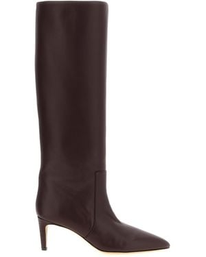 Paris Texas Stiletto Boot Stivali E Stivaletti Bordeaux-Donna - Marrone
