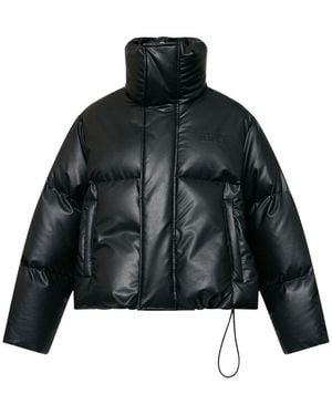 MM6 by Maison Margiela Short Down Jacket - Black