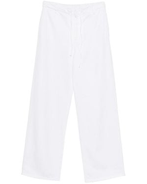 Semicouture Daria Cotton Trousers - White