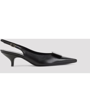 Celine Slingback - Schwarz