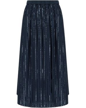 Weekend by Maxmara Fiordi Skirt - Blue