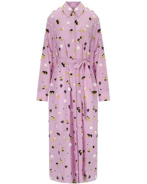 Essentiel Antwerp Jamanna Light Shirt Dress - Pink