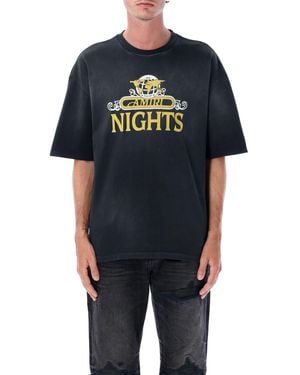 Amiri T -Shirts und Polos schwarz - Blau