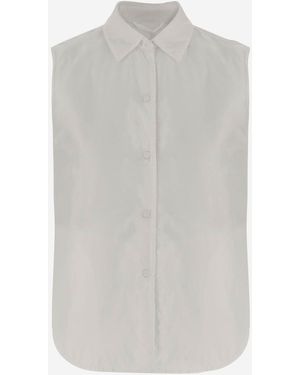 Aspesi Nylon Vest - White