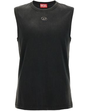 DIESEL Men's Sleeveless Knit Tシャツ DIESEL Men's Sleeveless Knit