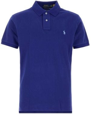 Polo Ralph Lauren Cotton Polo Shirt - Blue
