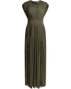 Zimmermann "Luna" Long Dress - Green