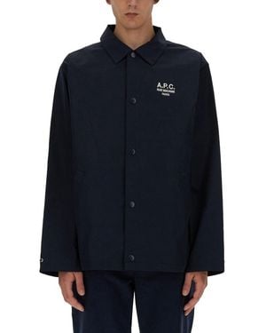 A.P.C. Regis Blouson - Blau