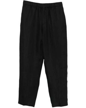 Lardini Stretch Trousers - Black