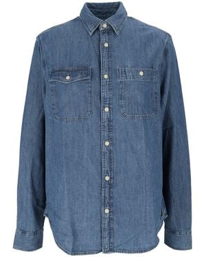 Barbour Dufton Chambray Shirt - Blue