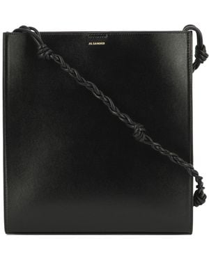 Jil Sander Borsa A Tracolla 'Tangle' Media - Nero