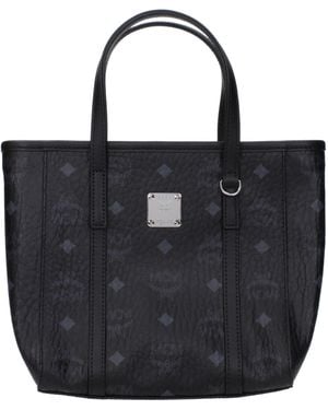 MCM Borse A Mano Donna Pelle Nero - Black