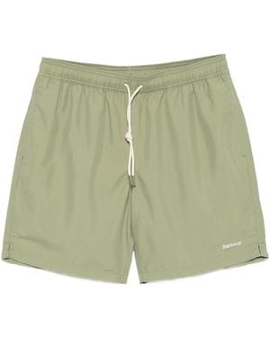 Barbour "Staple Logo 7" Swim Short" - Green