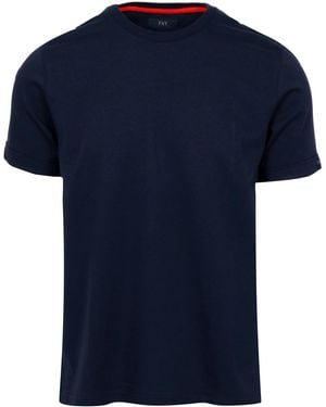 Fay T -Shirts und Polos Blau