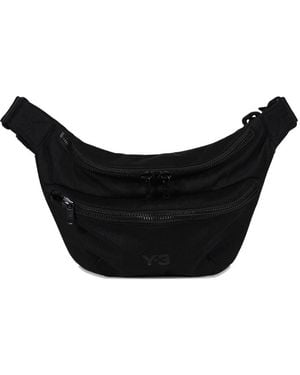 Y-3 Mochila de nylon - Negro
