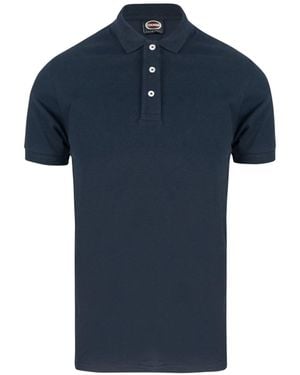 Colmar Polo in Piquè Blu - Blau