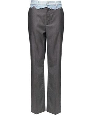 MM6 by Maison Margiela Trousers - Grey