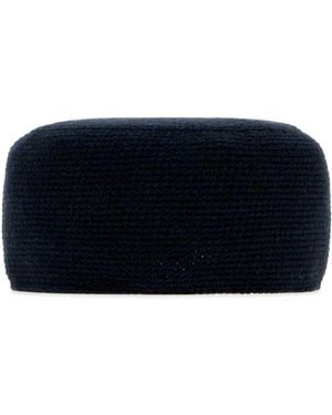 The Row Perleaf Cashmere Hat - Blue