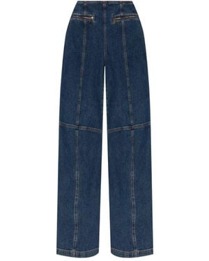 Etro Pegasus Motiv Jeans - Blau