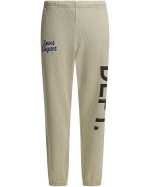 GALLERY DEPT. Relaxed-Fit Casual Trousers With Embroidered Text - Natur