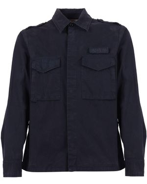 Aspesi Camicia Uomo - Azul