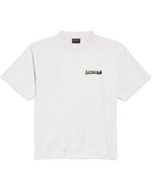 Balenciaga Masking Tape T-Shirt - White