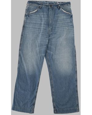 Maison Margiela Jeans A Gamba Larga - Blue