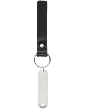 Our Legacy Cow Leather Key Holder - White