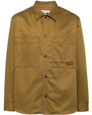 Maison Kitsuné Maison Kitsuné Overshirt - Green