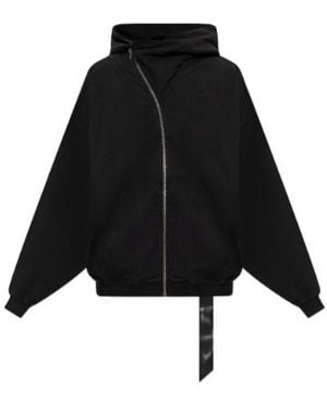 Rick Owens Mountain Hun Hoodie Drkshdw - Zwart