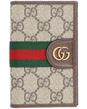 Gucci Card Holder "Ophidia" - Grey