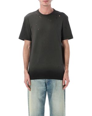 Golden Goose T-Shirts und Polos Anthrazit - Schwarz