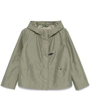 Fay Short Parka Coat - Green