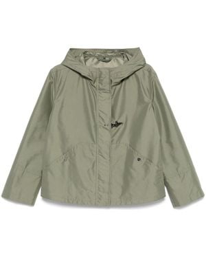 Fay Short Parka Coat - Green