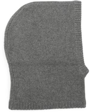 Soft Goat Cashmere Balaclava - Gray
