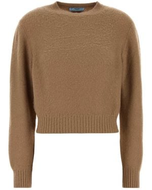 Prada Biscuit Cashmere Jumper - Natural