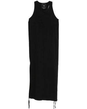 Y-3 Racer-Kleid - Schwarz