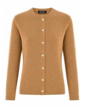 LA ROSE Cardigan Cachemire - Marron