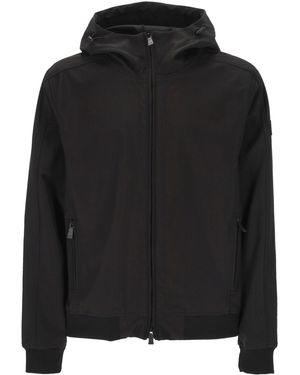 Add Schwarze Kapuzenjacke