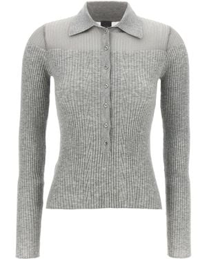 Pinko Pozeo 'makalu' Polo -shirt - Grijs