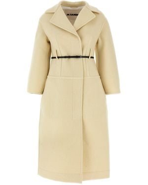 Jil Sander '02' Mantel - Natur