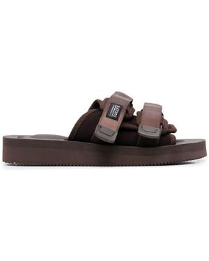 Suicoke Sandalen Mit Klettverschluss - Braun