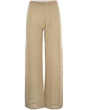Mc2 Saint Barth Alva Cruchet Flares - Neutro