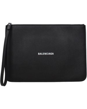 Balenciaga Pochette Skin - Nero