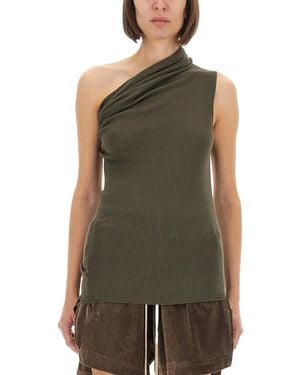 Rick Owens Athena" Knit Top - Green