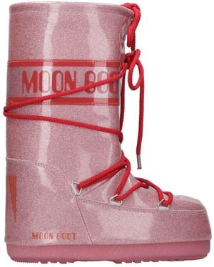 Moon Boot Boots Pink - Roze