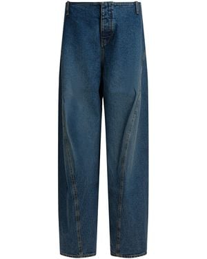 Alaïa "Cargo" Jeans - Blue